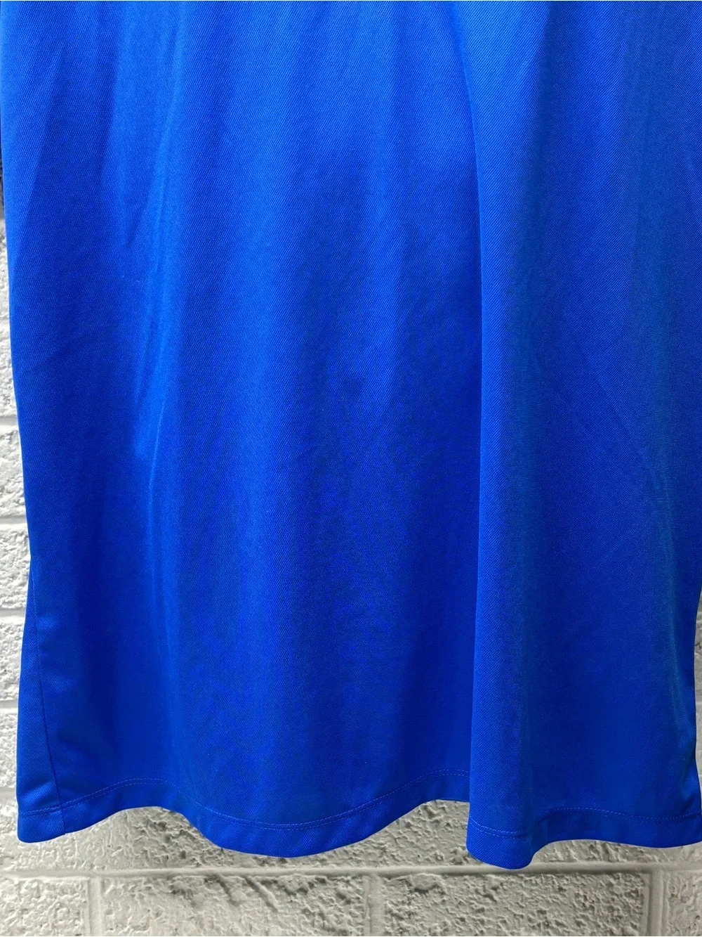 NIKE Sz L Blue Dri-Fit TPC Louisiana PGA Golf Short Sleeve Polo Shirt ⛳ • EX‼
